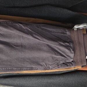 Brown Drawstring Jogger Pants - Unbranded